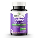 Lugoli joodi tabletid 6,25mg - täpne annus kilpnäärme ja energia toetus - ei ole raske vedelik, stabiilne kaaliumjodiidi lisand - 90 Ct, mitte-GMO, säilitusaineteta