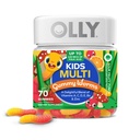 OLLY Kids Multivitamiini Gummy, üldine tervise ja immuunsuse tugi, * vitamiinid ja mineraalid A, C, D, E, Bs ja tsink, lastele närimislisand, hapu puuviljaline Punch Maitsestatud, 70 või 35 päeva pakkumine - 70 Count