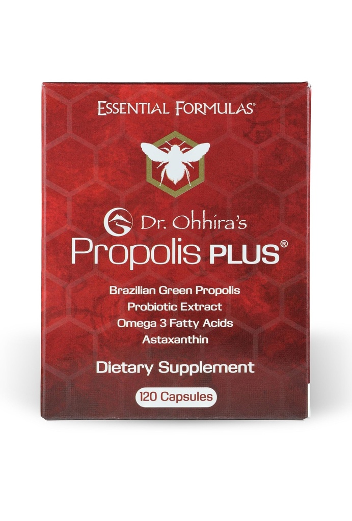 Dr. Ohhira's Propolis Plus koos Brasiilia rohelise propolisega, 120 kapslit