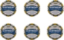 Rawleigh' ravimsalv: 4,5 oz Blue Tin, Topical Chest Rub külma, nina ummistus, väikesed valud ja valu koos Camphor, Menthol & Eucalyptus, Mitterasvane valem - Pakend 6