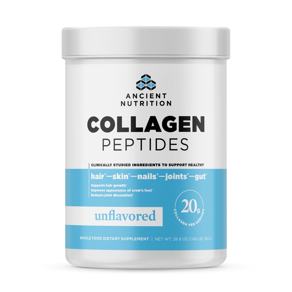 Iidne toitumine kollageenpeptiidid, kollageenpeptiidide pulber, maitsestamata hüdrolüüsitud kollageen, toetab tervislikku nahka, liigeseid, soolestikku, Keto ja Paleo sõbralikku, 38 serveerimist, 20 g kollageeni ühe serveerimise kohta