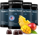 Gummies koos Ashwagandha - Shilajit ja Ashwagandha - toetab energiat, meeleolu, motivatsiooni - Vegan-sõbralik - 240 krahv