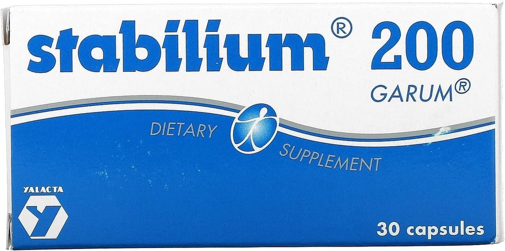 Nutrikoloogia Stabilium 200 - looduslikud uneabivahendid täiskasvanutele, stressi leevendamise lisandid, unetoetus, kalaõli, A-vitamiin, B6-vitamiin, magamispillid - 30 loend