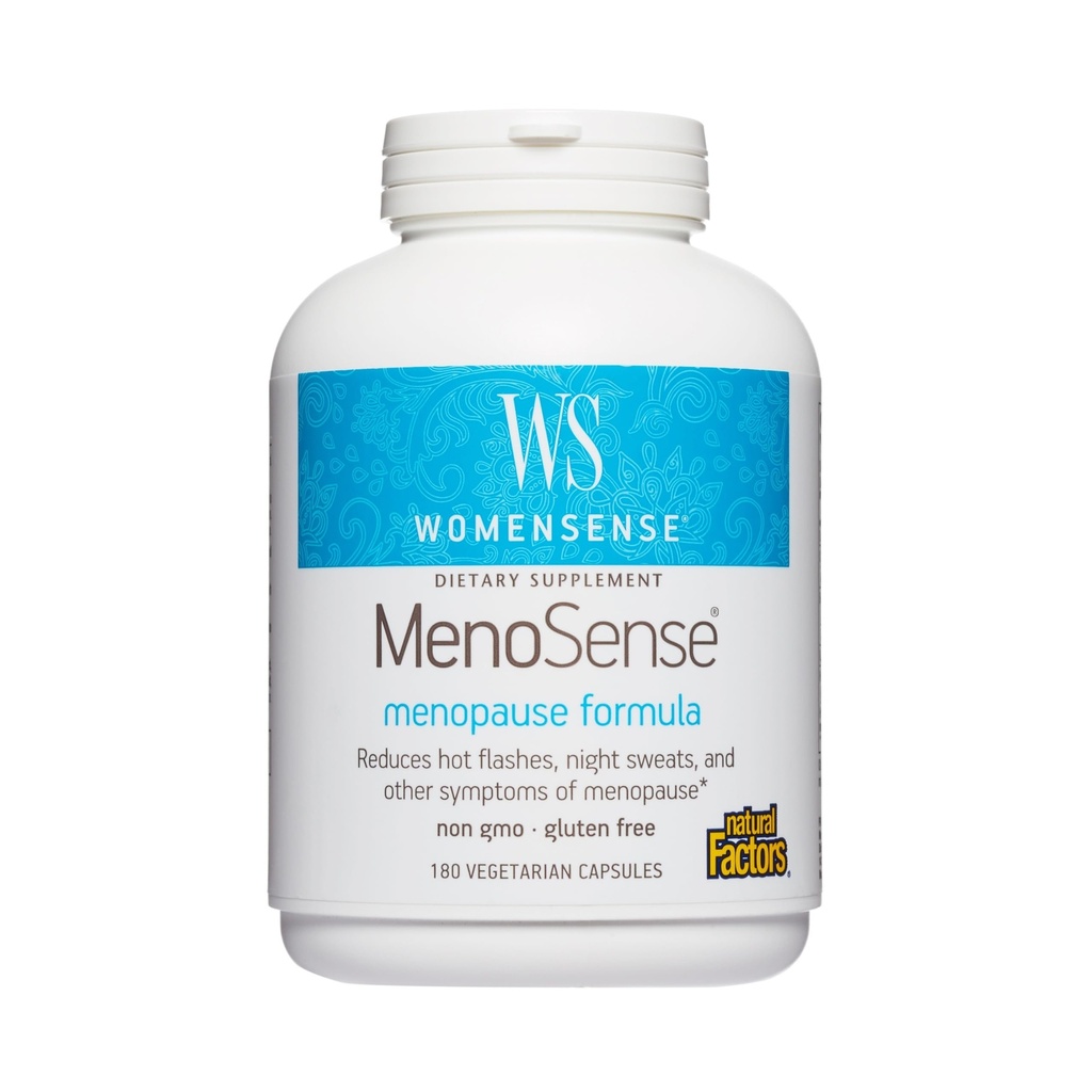 Looduslikud tegurid NaisedSense MenoSense - Toidulisand Black Cohosh, Chasteberry & Dong Quai - Menopaus & Perimenopause tugisammas - 180 taimset kapslit (90 serveerimist)