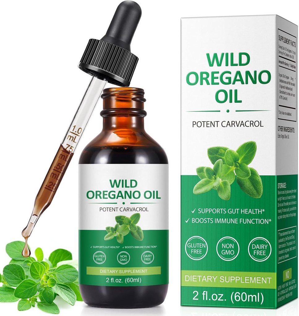 Oreganoõli, Oregano õli saab kasutada meestele ja naistele - 2 Fl oz