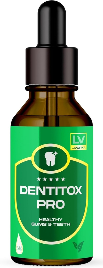 LIVORKA Dentitox Pro tilgad tervetele hammastele, igemetele - 1 pudel 30 päevaks