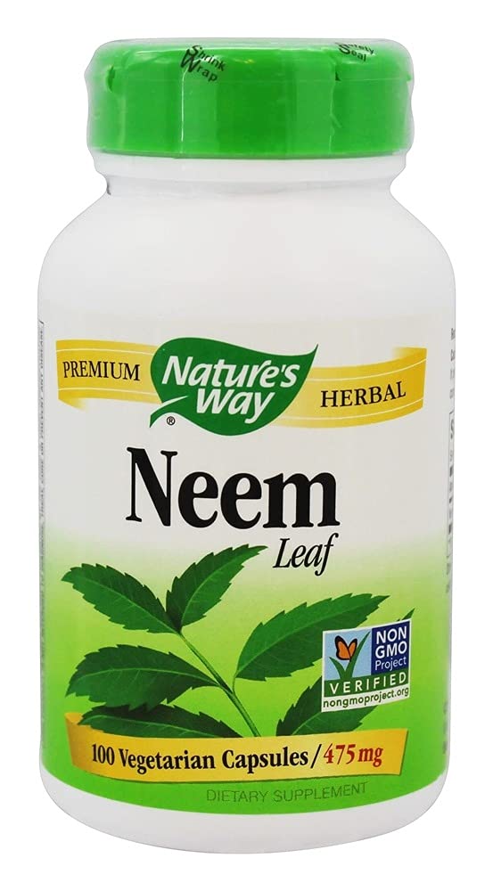 Natures Way Neem Leaf 100 köögiviljakapsel, 100 ct