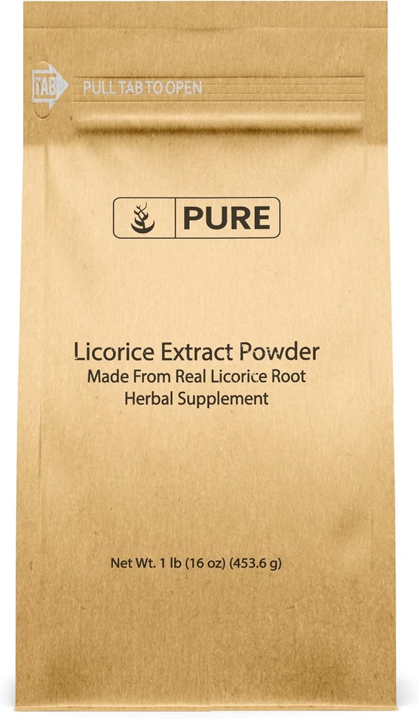 Puhas originaalkoostisosa Lagritsaekstrakt (1lb) Mitte-GMO, Gluteenivaba, Mulethi pulber