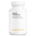 Supersmart - Kaltsium D-Glukaraat 1500 mg päevas - Antioksüdant & Detox Supplement | Mitte-GMO & Gluteenivaba - 90 taimekapslit