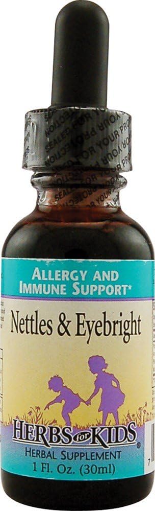 Maitsetaimed lastele Nettles ja Eyebright, 1 Ounce - 3 juhtumi kohta.