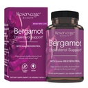 Reserveage Beauty Bergamot Kolesterooli tugi koos Resveratrooliga - Antioksüdandid südame-veresoonkonna toetamiseks ja südame terviseks - Vegan & Non-GMO - 30 kapslit (30 serveerimist)