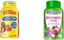 L'il Critters Gummy Vites Daily Gummy Multivitamiinid lastele ja Vitafusion Naised Multivitamiini Gummies