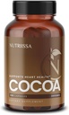 Nutriissa kakaokapslid 2000mg - täiustatud südame tervis, lämmastikoksiid ja vereringe tugi - 500mg kakao Flavanols per Serving - EPEB Certified for Purity & Potency - Vegan, 120 kapslit, 40 Servingut