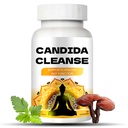 Candida Cleanse - Gut & Colon Support, Advanced Formula - Oregano Leaf, Wormwood, Black Walnut, kaprüülhape