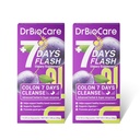 DrBioCare Colon 7 päeva puhas, 7 päeva välk, Colon Cleanse, Detox & Seedetrakti tugi, Prune Maitse - 14 pakendit