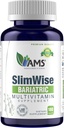 Ameerika Medic & Science SlimWise Bariatric Multivitamiinid – 180 Caplets | 2-kuuline pakkumine | Maojärgne ümbersõit & varrukate tugi | Raud, B12, D3-vitamiin, Folaat | Kergesti neelatavad bariaatrilised vitamiinid