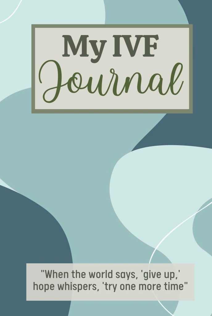 Minu IVF Journal: Cute in Vitro viljastamise planeerija naistele, kes läbivad viljakuse ravi, et aidata neil püsida organiseeritud ja keskendunud