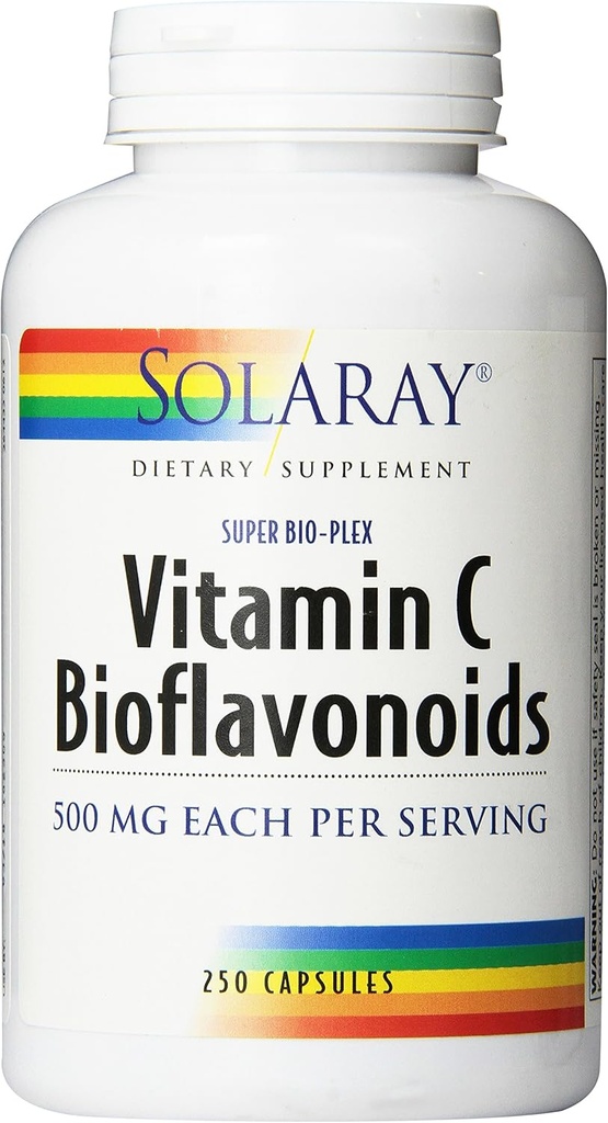 Solaray C Super BioPlex Supplement, 250 Count