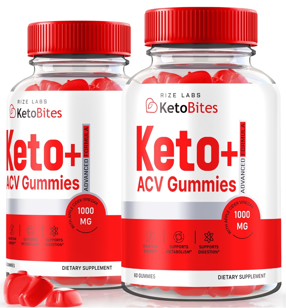 Raize labs - Keto Bites ACV Gummies Advanced kaalulangus, kõik looduslik õunasiidri äädika täiendada (120 Gummies)