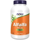 NOW Supplements, Alfalfa 650 mg K-vitamiini allikas, rohelised supertoidud, 500 tabletti