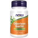 NOW Foods Supplements, lõhnatu küüslauk (Allium sativum), kontsentreeritud ekstrakt, 100 Softgels