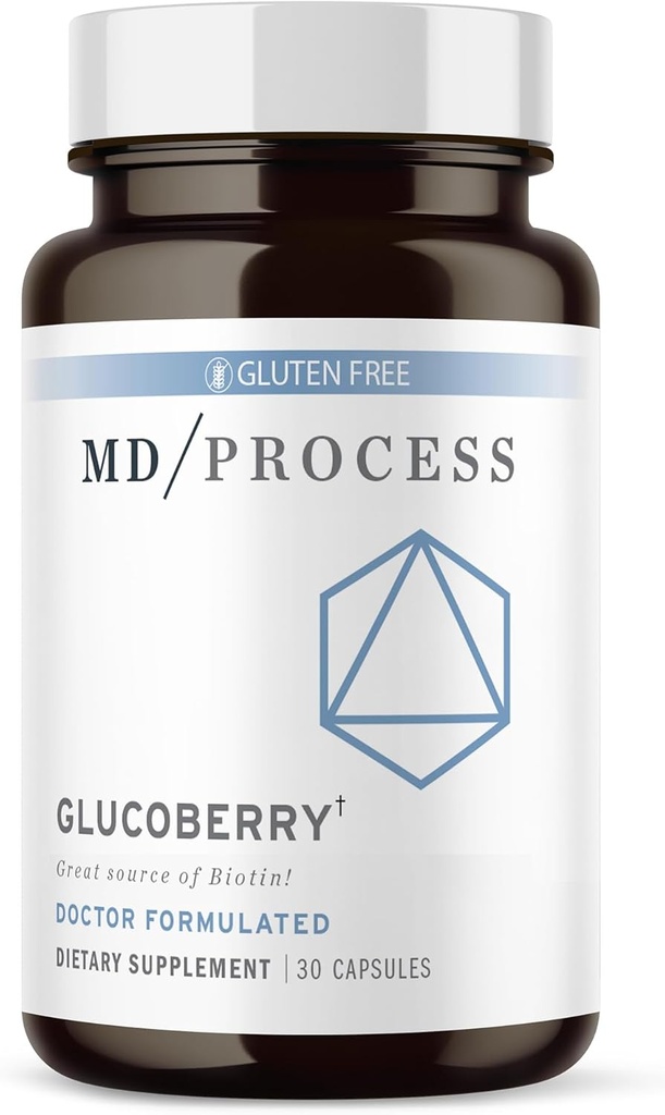 GlucoBerry Maqui Berry ekstrakt kroompikolinaadiga vere tervise toetamiseks - biotiini ja Gymnema Sylvestre - arst formuleeritud - 30 kapslit