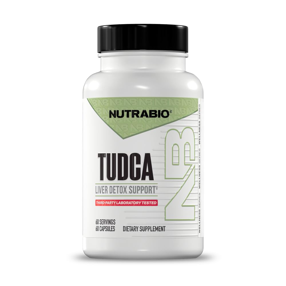 Unbound by NutraBio - Tudca Supplement, 60 kapslit - võib aidata toetada maksa tervist, võõrutust ja üldist heaolu