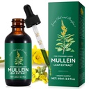 Mullein Leaf ekstrakti tilgad-Organic Vedel Mullein ekstrakti täiendada kopsude Tervis - Vegan, No AdditivesBronchial Cleanse for Health Support