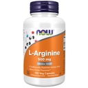 NOW Toidulisandid , L-arginiin 500 mg , lämmastikoksiidi lähteaine * , aminohape , 100 Veg kapslit
