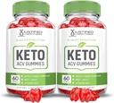 Õigustatud Laboratories (2 Pack Slimlife Evolution Keto ACV Gummies Slim Life1000MG) Õunasiider Äädikas Valmistatud Granaatõunapeedimahl Pulber B12 Vegan 120 Kummid