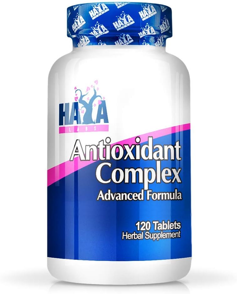 Haya Labs Antioksüdandi kompleks 120 Tabs. Tugev, antioksüdantne karotenoidide kompleks luteiini, zeaksantiini, beetakaroteeni ja E-vitamiiniga | Tervislik nahk
