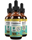 Prostavec Advanced Prostate Support Supplement - Vedel valem kiiremaks imendumiseks Pygeumiga, Saw Palmetto, Stinging Nettle + Kurkum & Damiana - Vegan, Non-GMO - 6 fl oz
