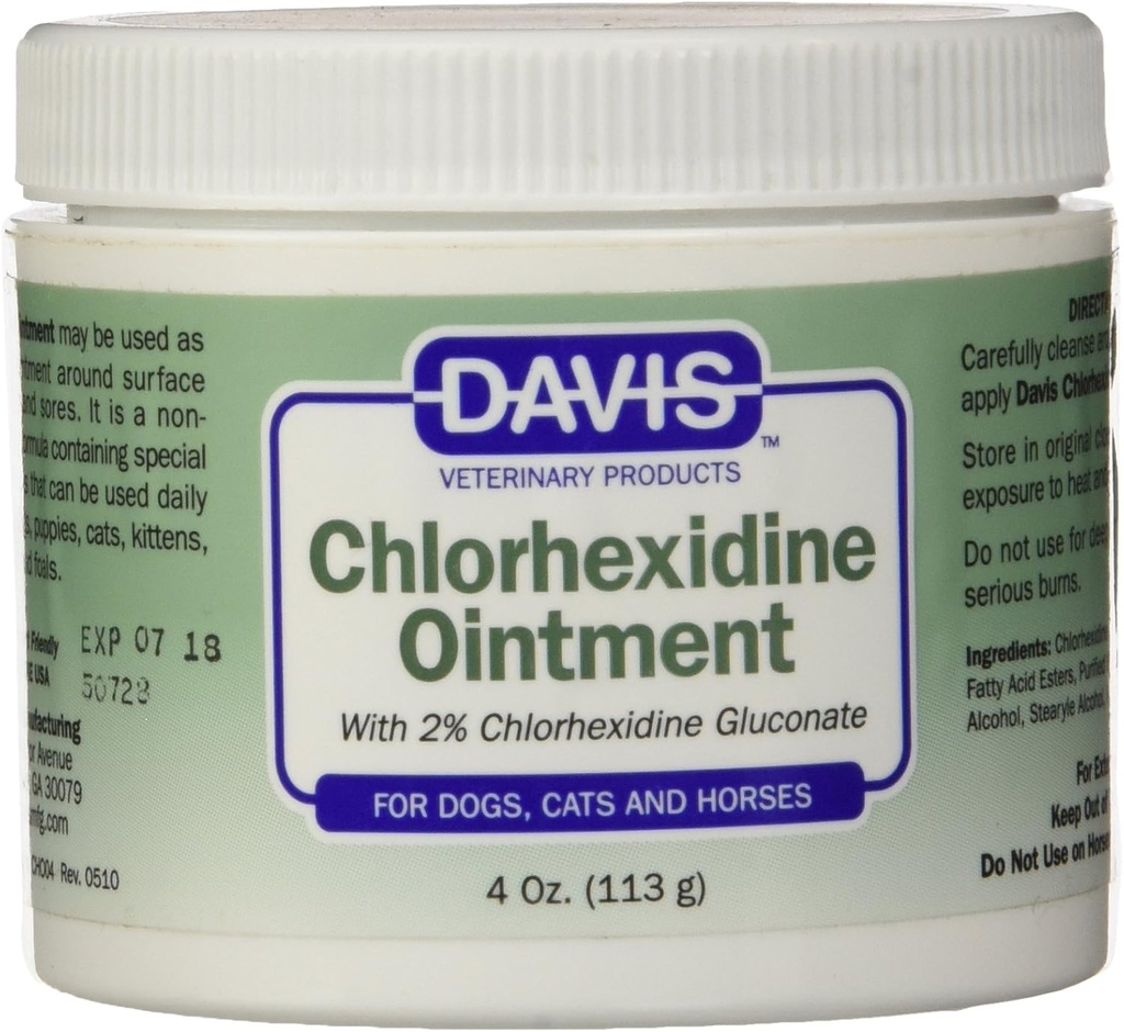 Davis 2% kloroheksidiini salv, 4 oz