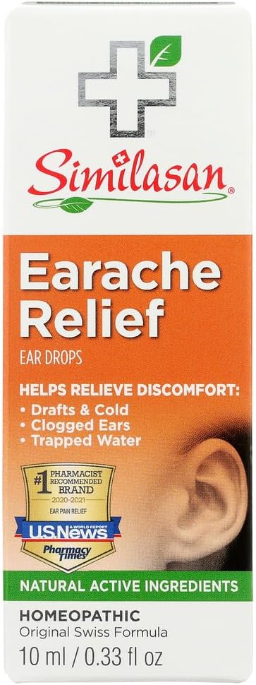 Similasan Earache Relief langeb 0,33 OZ - osta pakendeid ja SAVE (pakk 4)