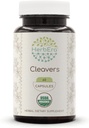 HerbEra Cleavers 60 kapslit , 400 mg USDA orgaanilised lõhestajad ( Galium aparine ) Kuivatatud ürdid ( 60 kapslit )