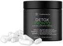 Pronto Maks Detox Supplement - Piimaohaka ekstrakt 200mg, Maksa puhastamine ja tugipillid, Detox valem Maksa Tervis, 50 kapslit