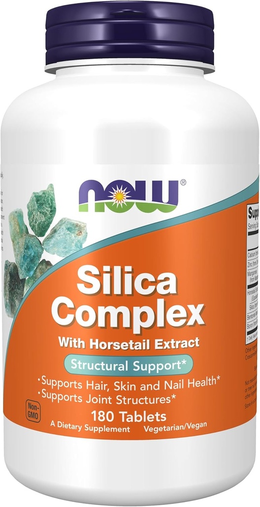 NOW Foods - Silica Complex Vegetarian 500 mg. - 180 tabletti