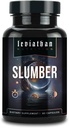 Leviathan Slumber | Sleep Aid GABA täiendused sügavale ja rahulikule unele melatoniini, magneesiumi, L-Theanine'i, 5-HTP, tsingi, Magnolia, Valerian Juur unepillid täiskasvanutele