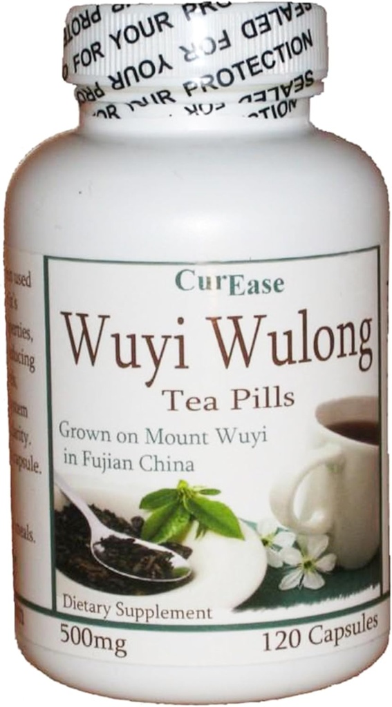 Wuyi Wulong teekapslid 500mg 120 kapslit 60 serveerimist