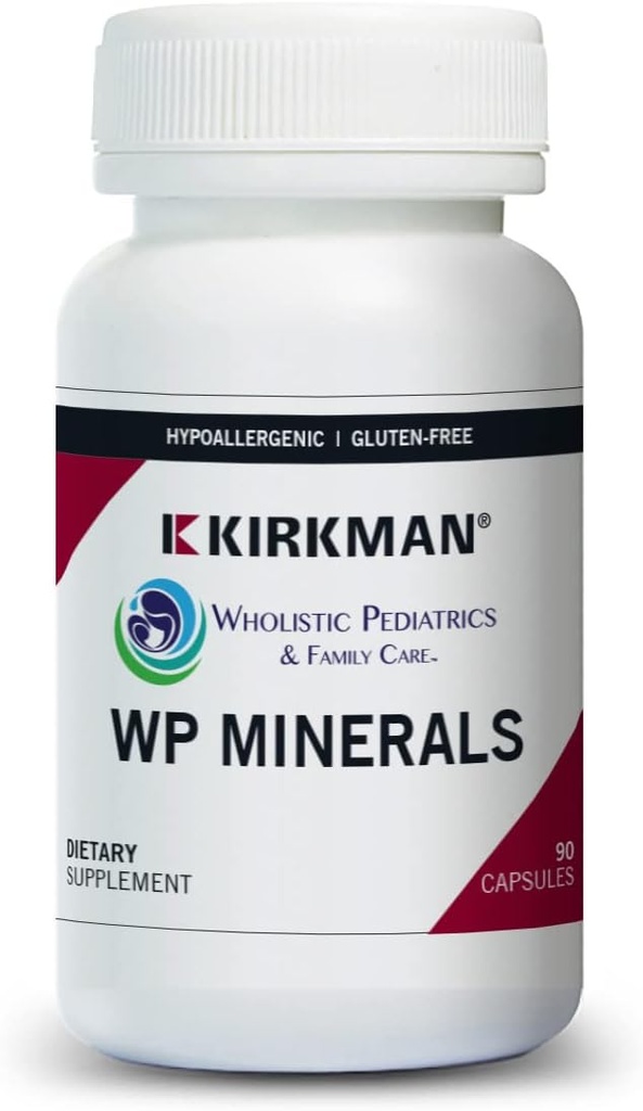 Kirkman WP Mineraalid || 90 Taimekapslit || Põhjalik mineraalne lisand neile, kes ei saa oma toidust piisavalt toitaineid.