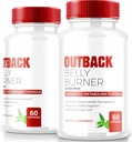 (2 Pack) Outback Belly Burner Pills, Premium Out Back Belly Burner Keto kapslid, kõik Natural Keto täiendada toetada Fitness ja keha eesmärgid, ametlik Outback BellyBurner Arvustused (120 kapslit)