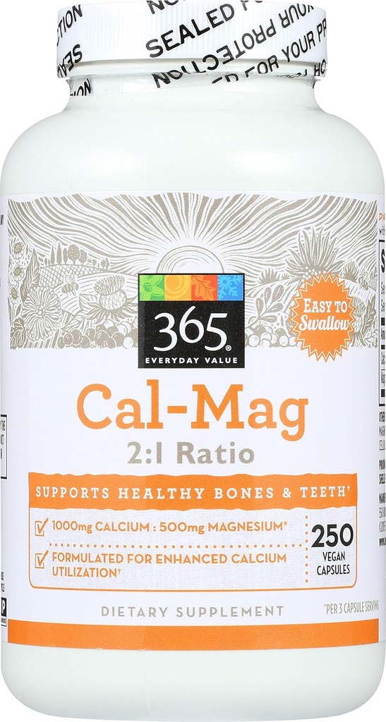 365 poolt kogu toiduturg, Cal-Mag 2: 1 suhe, 250 krahv