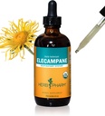 Herb Pharm Sertifitseeritud Orgaaniline Elecampane Vedel Ekstrakt Hingamisteede Toetus - 4 Ounce