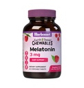 Bluebonnet Nutrition EarthSweet Melatoniin 3 mg Fast-Acting Quick Dissolve Nighttime Lõdvestamine & Restful Sleep Support - Sleep Aid - Gluteenivaba, Vegan - Vaarikamaitse - 60 närimistabletti