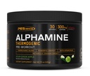 PEScience Alphamine Thermogenic Pre Workout, Fat Burner Pre Workout Energy Pulber L-karnitiiniga, Hapu roheline õun, 60 Scoops