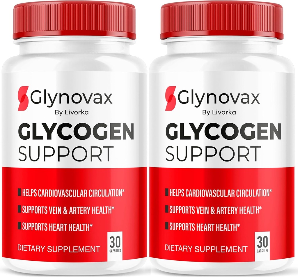 (2 Pack) Glynovax Pills, Glynovax All-Natural Support Pills, Glynovax Official Advanced Formula, Glynovax for Optimal Health, Glynovax Support Pills Reviews, 60 kapslit 2 kuud