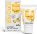 BioGaia Immune Active Baby Probiotic Drops + Vitamin D | for Babies & Toddlers 0-36 Months | Supports Digestive & Immune Health | Allergen, Dairy, Soy & Gluten Free | 50 Day Supply