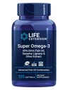 Life Extension Super Omega-3 EPA / DHA koos seesami Lignans & Olive Extract, 120 Count