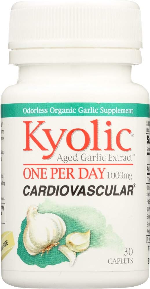 Aged Küüslaugu ekstrakt, 1000 mg, 30 Caplets - Wakunaga - Kyolic poolt Wakunaga - Kyolic